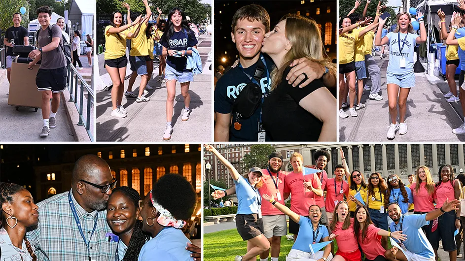Columbia University New Student Orientation Collage