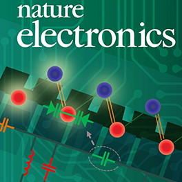 Cover art for Nature Electronics Journal. Cover art for Nature Electronics Journal.